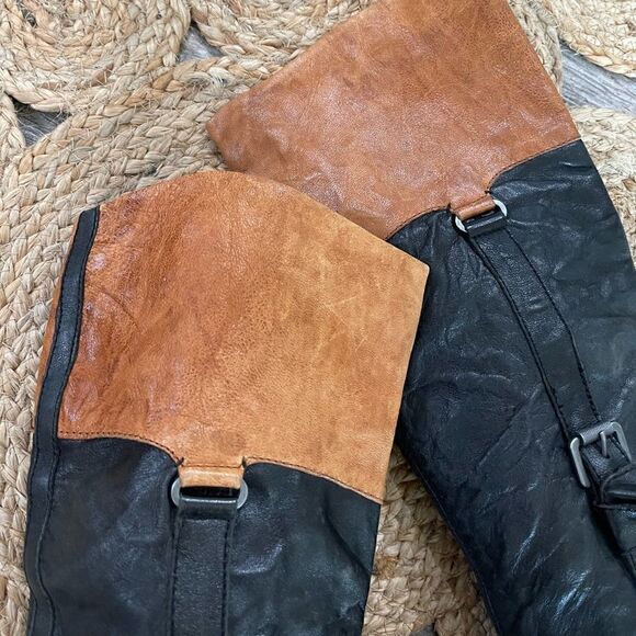 Sam
Edelman Park Two Tone Studded Saddle Boots 7.5M - Picture 5 of 12